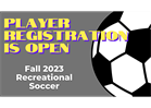 Register for the Fall 2023 AFC Recreational Soccer